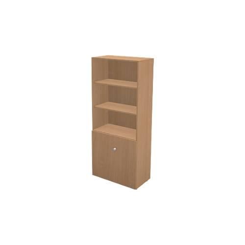 4251898806472 - Genius Regal-Schrank-Kombination TETRIS WALL 5 Ordnerhöhen B 800 x T 440 x H 1880 mm Buche-Dekor 4251898806472 - Genius Regal-Schrank-Kombination TETRIS WALL 5 Ordnerhöhen B 800 x T 440 x H 1880 mm Buche-Dekor
