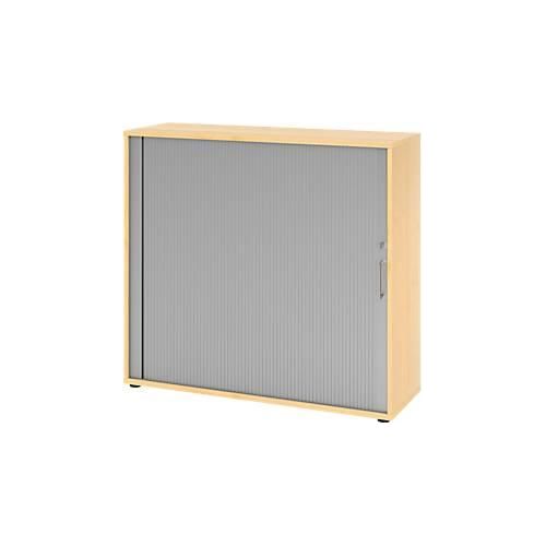 4032062185155 - Querrollladenschrank Breno 3 OH abschließbar stapelbar B 1200 x T 400 x H 1100 mm Spanplatte Ahorn 4032062185155 - Querrollladenschrank Breno 3 OH abschließbar stapelbar B 1200 x T 400 x H 1100 mm Spanplatte Ahorn