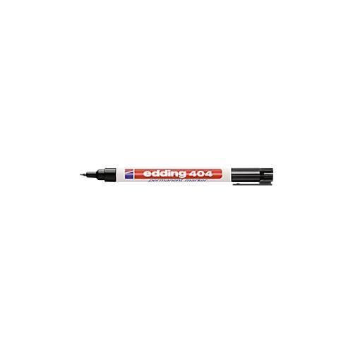 4004764028313 - edding 404 Permanentmarker Mittel Rundspitze 07 mm Schwarz Wasserbeständig 4004764028313 - edding 404 Permanentmarker Mittel Rundspitze 07 mm Schwarz Wasserbeständig