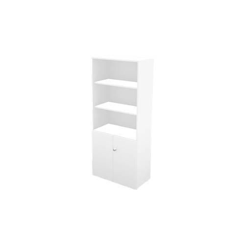 4251898806502 - Genius Regal-Schrank-Kombination TETRIS WALL 5 Ordnerhöhen B 800 x T 440 x H 1880 mm weiß 4251898806502 - Genius Regal-Schrank-Kombination TETRIS WALL 5 Ordnerhöhen B 800 x T 440 x H 1880 mm weiß