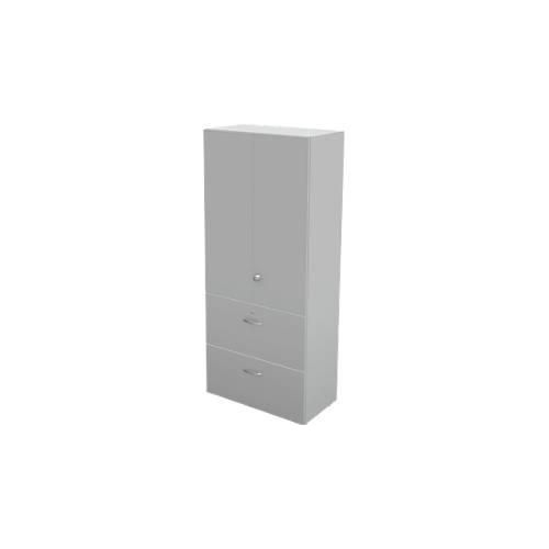 4251898806519 - SchÃ¤fer Shop Genius HÃ¤ngeregistraturschrank TETRIS WALL 3 OrdnerhÃ¶hen 2 SchÃ¼be B 800 x T 440 x H 1880 mm