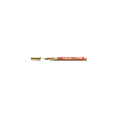 4004764498338 - edding 780 Permanent Lackmarker Gold Extra Fein Nadelspitze 1 - 08 mm Wasserbeständig 4004764498338 - edding 780 Permanent Lackmarker Gold Extra Fein Nadelspitze 1 - 08 mm Wasserbeständig