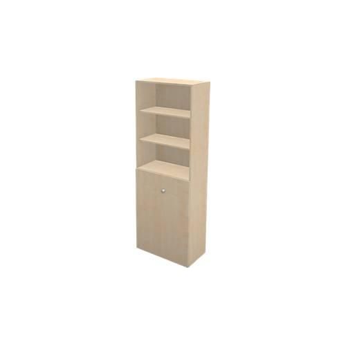 4251898807028 - Genius Regal-Schrank-Kombination TETRIS WALL 6 Ordnerhöhen B 800 x T 440 x H 2250 mm Ahorn-Dekor 4251898807028 - Genius Regal-Schrank-Kombination TETRIS WALL 6 Ordnerhöhen B 800 x T 440 x H 2250 mm Ahorn-Dekor