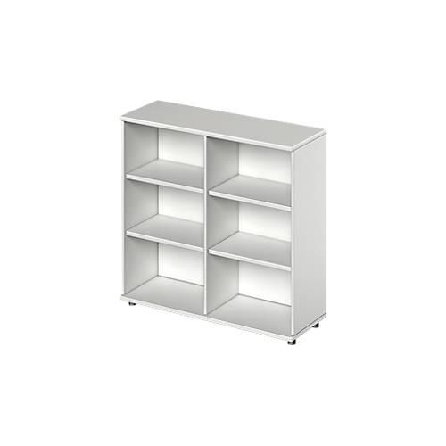 4251898802894 - Genius Regal TETRIS WOOD 3 OH Höhe inkl Gleiter B 1200 mm lichtgrau 4251898802894 - Genius Regal TETRIS WOOD 3 OH Höhe inkl Gleiter B 1200 mm lichtgrau