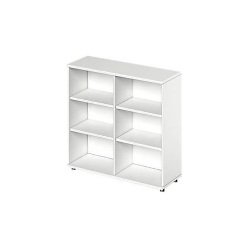 4251898802924 - Genius Regal TETRIS WOOD 3 OH Höhe inkl Gleiter B 1200 mm weiß 4251898802924 - Genius Regal TETRIS WOOD 3 OH Höhe inkl Gleiter B 1200 mm weiß