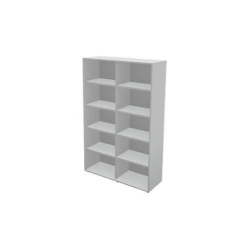 4251898807455 - Genius Regal TETRIS WALL 5 Ordnerhöhen B 1200 x T 420 x H 1880 mm lichtgrau 4251898807455 - Genius Regal TETRIS WALL 5 Ordnerhöhen B 1200 x T 420 x H 1880 mm lichtgrau