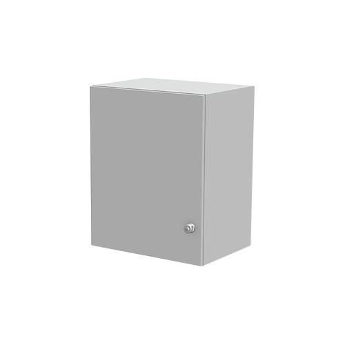 4251898807752 - Genius Aufsatzschrank TETRIS WALL 2 Ordnerhöhen Türanschlag links B 600 x T 440 x H 740 mm lichtgrau