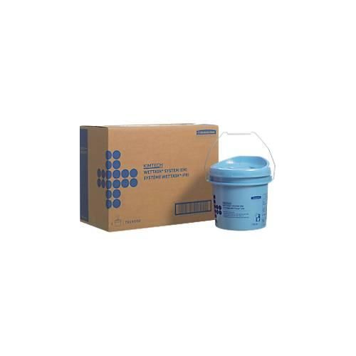 5027375046599 - Wischtuch Spendereimer Kimtech® Wettask™ für Rollen luftdicht 4 Stück blau