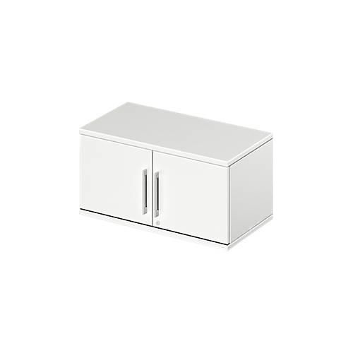 4251898803327 - Genius Aufsatz-Flügeltürenschrank TETRIS WOOD 1 OH B 800 weiß