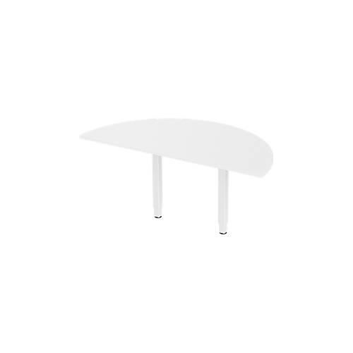 4250510933718 - Select Ansatztisch PLANOVA ERGOSTYLE 1 2 Kreis weiß weiß 4250510933718 - Select Ansatztisch PLANOVA ERGOSTYLE 1 2 Kreis weiß weiß