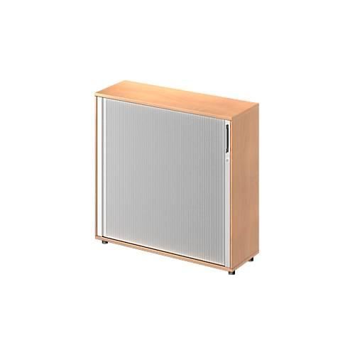 4251898804188 - Genius Querrollladenschrank TETRIS WOOD 3 OH B 1200 mm Höhe inkl Gleiter Buche-Dekor