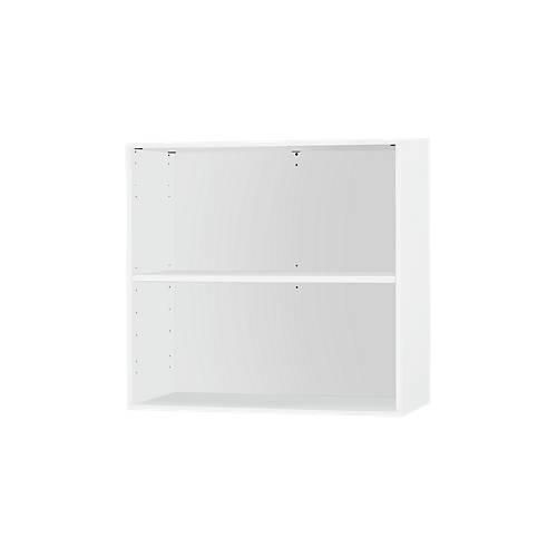 4250510813904 - Select Anstell- Aufsatzregal 2 Ordnerhöhen B 800 x T 420 x H 726 mm weiß 4250510813904 - Select Anstell- Aufsatzregal 2 Ordnerhöhen B 800 x T 420 x H 726 mm weiß