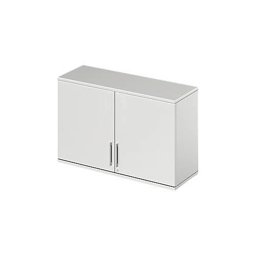 4251898808155 - Genius Aufsatzschrank TETRIS WOOD 2 OH B 1200 mm abschließbar lichtgrau 4251898808155 - Genius Aufsatzschrank TETRIS WOOD 2 OH B 1200 mm abschließbar lichtgrau
