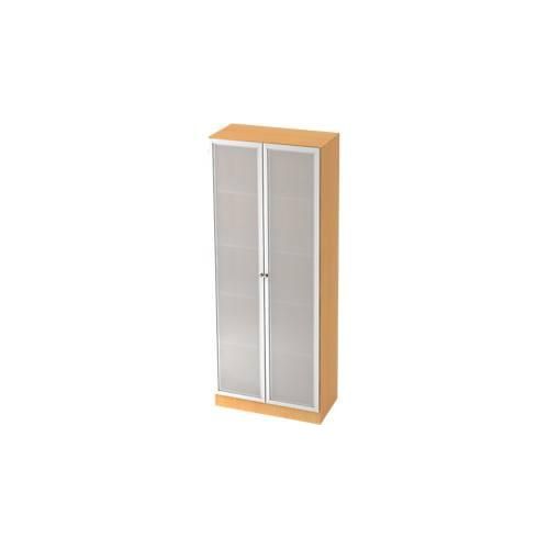 4032062026410 - Aktenschrank mit Glastüren ULM 5 OH B 800 x T 420 x H 2004 mm Buche-Dekor 4032062026410 - Aktenschrank mit Glastüren ULM 5 OH B 800 x T 420 x H 2004 mm Buche-Dekor