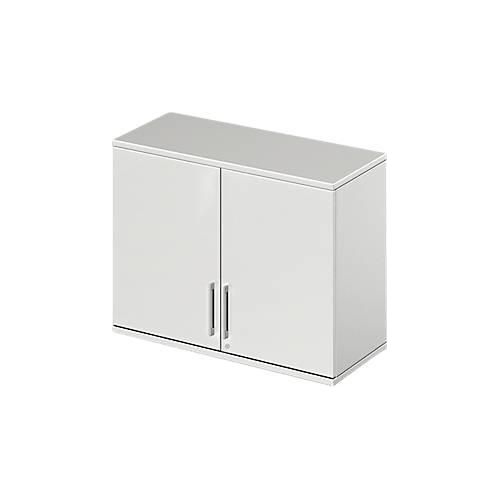 4251898808100 - Genius Aufsatzschrank TETRIS WOOD 2 OH B 1000 mm abschließbar lichtgrau 4251898808100 - Genius Aufsatzschrank TETRIS WOOD 2 OH B 1000 mm abschließbar lichtgrau