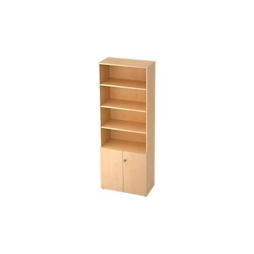 4032062018248 - Regalschrank TOPAS LINE 4 OH Regal 2 OH Türen Ahorn Ahorn