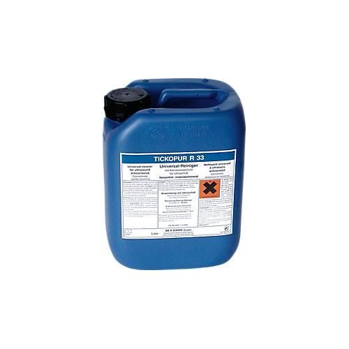 4250510834657 - Ultraschall-Reinigungskonzentrat TICKOPUR R 33 mild-alkalisch mit Korrosionsschutz Kanister 5 l