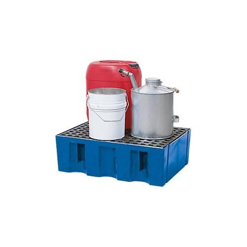 4250101102240 - Asecos - Auffangwanne aus Polyethylen flache Ausführung mit Polyethylen-Gitterrost Auffangvolumen 60 l BxTxH 725x525x235 mm blau 4250101102240 - Asecos - Auffangwanne aus Polyethylen flache Ausführung mit Polyethylen-Gitterrost Auffangvolumen 60 l BxTxH 725x525x235 mm blau