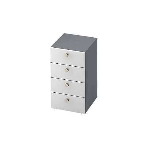 4032062158715 - Schubladenschrank TOPAS LINE 2 OH B 400 mm graphit weiß 4032062158715 - Schubladenschrank TOPAS LINE 2 OH B 400 mm graphit weiß