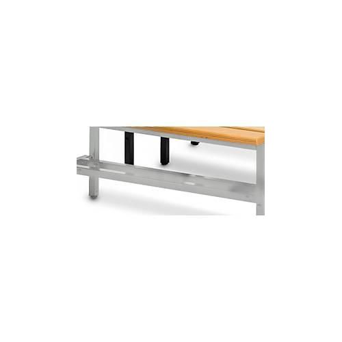 4052939063096 - Schuhrost für Sitzbank B 1495 x T 200 mm lichtgrau ohne Bank