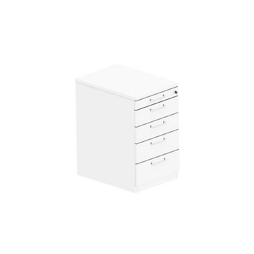 5903038945525 - Standcontainer BEXXSTAR 4 Schübe Utensilienauszug B 430 x T 600 x H 740 mm weiß 5903038945525 - Standcontainer BEXXSTAR 4 Schübe Utensilienauszug B 430 x T 600 x H 740 mm weiß