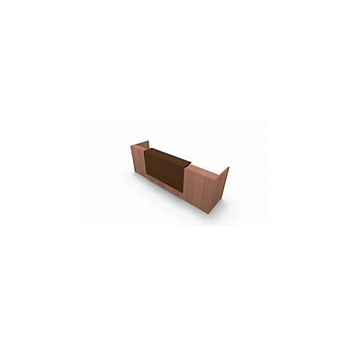 8056039559394 - Theke Spezia gerade B 3260 x T 880 x H 1130 mm Nuss Canaletto-Dekor Leder braun 8056039559394 - Theke Spezia gerade B 3260 x T 880 x H 1130 mm Nuss Canaletto-Dekor Leder braun