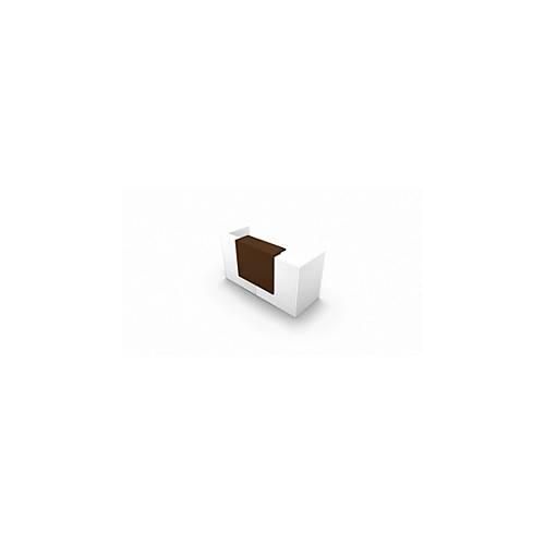 8056039559417 - Theke Spezia gerade B 2060 x T 880 x H 1130 mm weiß Leder braun 8056039559417 - Theke Spezia gerade B 2060 x T 880 x H 1130 mm weiß Leder braun