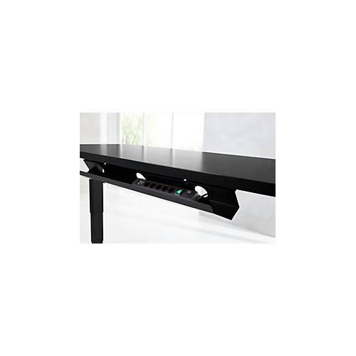 4260238828005 - Select Kabelkanal Metall f elektrisch höhenverstellbaren Schreibtisch Elements abklappbar schwarz 4260238828005 - Select Kabelkanal Metall f elektrisch höhenverstellbaren Schreibtisch Elements abklappbar schwarz