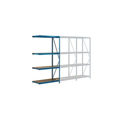 4260348655850 - Anbaufeld Weitspann-Steckregal 4 Böden H 2400 x B 1525 x T 600 mm 4260348655850 - Anbaufeld Weitspann-Steckregal 4 Böden H 2400 x B 1525 x T 600 mm