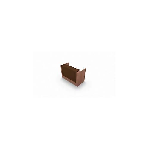8056039559639 - Theke Spezia gerade B 1660 x T 880 x H 1130 mm Nuss Canaletto-Dekor Leder braun 8056039559639 - Theke Spezia gerade B 1660 x T 880 x H 1130 mm Nuss Canaletto-Dekor Leder braun