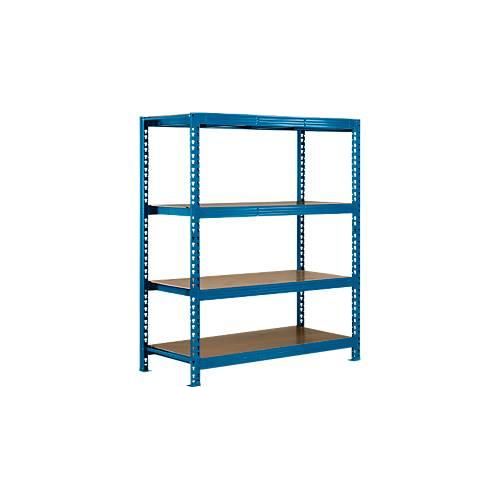 4260348650572 - Grundfeld Weitspann-Steckregal 4 Böden H 2400 x B 1600 x T 800 mm 4260348650572 - Grundfeld Weitspann-Steckregal 4 Böden H 2400 x B 1600 x T 800 mm