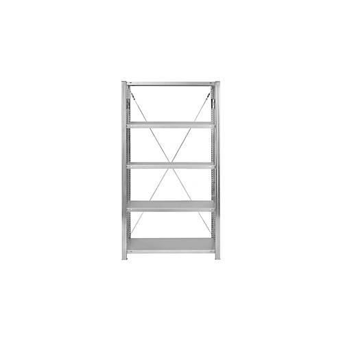 4250623762526 - Grund-Steckregal Orion Plus verzinkt B 1300 x T 300 x H 2000 mm 4250623762526 - Grund-Steckregal Orion Plus verzinkt B 1300 x T 300 x H 2000 mm