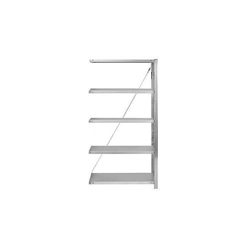 4250623762632 - Anbau-Steckregal Orion Plus verzinkt B 1300 x T 400 x H 2500 mm 4250623762632 - Anbau-Steckregal Orion Plus verzinkt B 1300 x T 400 x H 2500 mm
