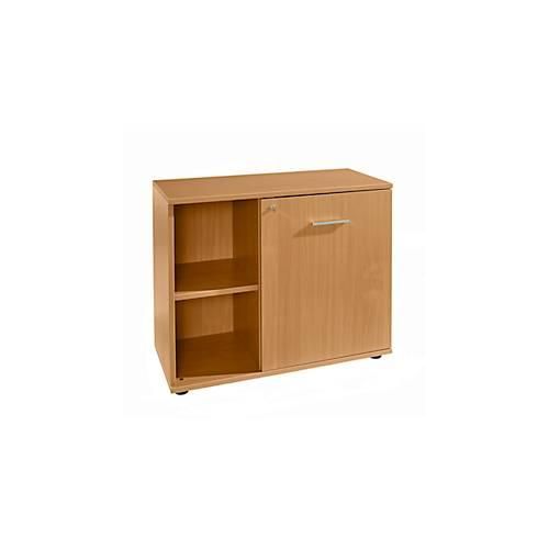 4251898809602 - Select Sideboard mit Drehtür abschließbar Spanplatte B 800 x T 420 x H 663 mm rechts anstellbar Buche 4251898809602 - Select Sideboard mit Drehtür abschließbar Spanplatte B 800 x T 420 x H 663 mm rechts anstellbar Buche