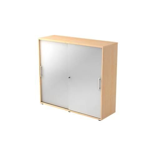 4032062024980 - HAMMERBACHER Schiebetürenschrank V1753S 3 S RE ahorn silber 2 Fachböden 1200 x 400 x 1100 cm 4032062024980 - HAMMERBACHER Schiebetürenschrank V1753S 3 S RE ahorn silber 2 Fachböden 1200 x 400 x 1100 cm