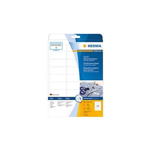 4008705045117 - 4511 Namens-Etiketten 635 x 296 mm Acetatseide Weiß 540 St Wiederablösbar Laserdrucker Kopierer Farblaserdrucker Farbkopierer 4008705045117 - 4511 Namens-Etiketten 635 x 296 mm Acetatseide Weiß 540 St Wiederablösbar Laserdrucker Kopierer Farblaserdrucker Farbkopierer