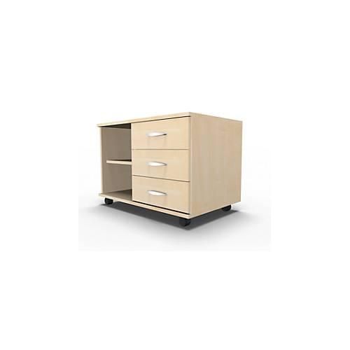 4251898809862 - Select Mobiles Sideboard Regal + 3 Schübe + Utensilienschub B 800 anstellbar rechts Ahorn 4251898809862 - Select Mobiles Sideboard Regal + 3 Schübe + Utensilienschub B 800 anstellbar rechts Ahorn