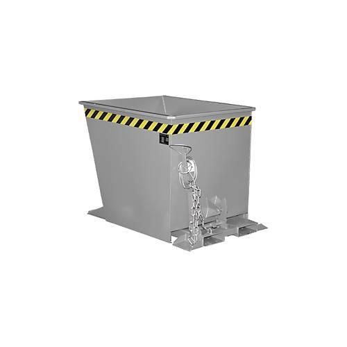 4052462060470 - Kippbehälter Stahl LxBxH 1230x875x880 mm Volumen 055 cbm Traglast 1000 kg Farbe RAL 7005 mausgrau 4052462060470 - Kippbehälter Stahl LxBxH 1230x875x880 mm Volumen 055 cbm Traglast 1000 kg Farbe RAL 7005 mausgrau