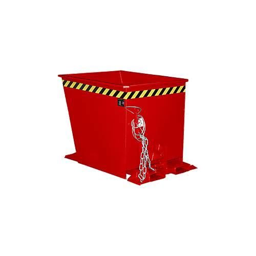 4052462060449 - Bauer - Kippbehälter Stahl LxBxH 1230x875x880 mm Volumen 055 cbm Traglast 1000 kg Farbe ral 3000 feuerrot 4052462060449 - Bauer - Kippbehälter Stahl LxBxH 1230x875x880 mm Volumen 055 cbm Traglast 1000 kg Farbe ral 3000 feuerrot