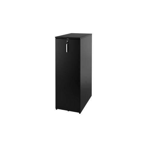 5900574318462 - Hochcontainer Big Tower BEXXSTAR 3 Regalfächer links abschließbar B 400 x T 800 x H 1155 mm schwarz
