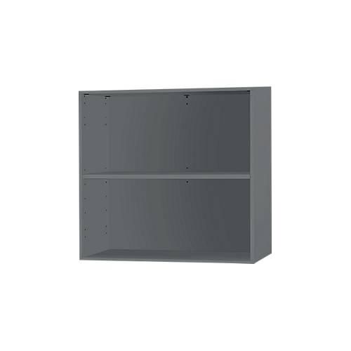 4251898811179 - Select Anstell- Aufsatzregal 2 OH & 1 Fachboden B 800 x T 420 x H 726 mm graphit 4251898811179 - Select Anstell- Aufsatzregal 2 OH & 1 Fachboden B 800 x T 420 x H 726 mm graphit