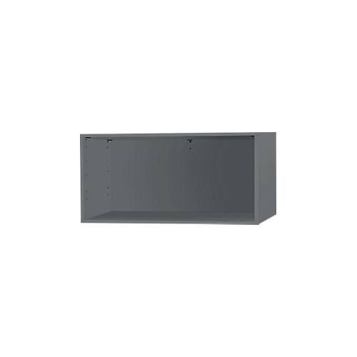 4251898811414 - Select Aufsatzregal 1 OH B 800 x T 420 x H 372 mm Holz graphit