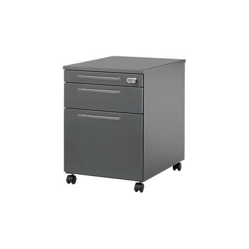 4251898811131 - Select Rollcontainer Start Off 126 Utensilien- Hängeregisterauszug Schublade abschließbar B 432 x T 580 x H 595 mm graphit graphit