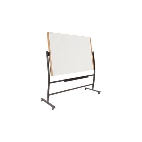 8427951687173 - Mobiles Whiteboard Natural drehbar magnethaftend Ablageschale Stahl auf Holz B 1500 x H 1000 mm 8427951687173 - Mobiles Whiteboard Natural drehbar magnethaftend Ablageschale Stahl auf Holz B 1500 x H 1000 mm