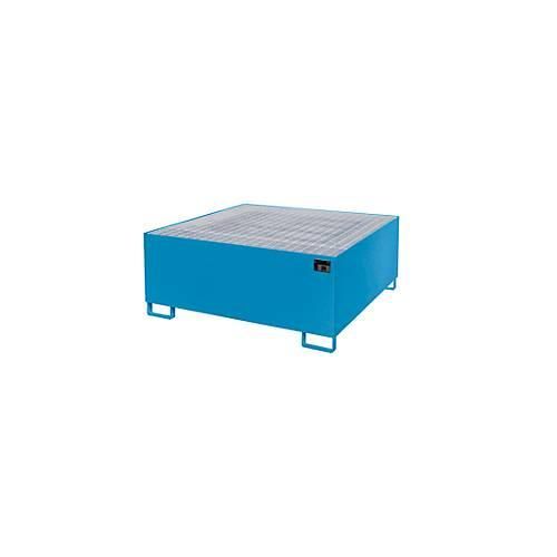 4052462000254 - eurokraft pro Stahl-Auffangwanne für Tankcontainer IBC KTC LxBxH 1460 x 1460 x 620 mm Auffangvolumen 1000 l lackiert blau RAL 5012 4052462000254 - eurokraft pro Stahl-Auffangwanne für Tankcontainer IBC KTC LxBxH 1460 x 1460 x 620 mm Auffangvolumen 1000 l lackiert blau RAL 5012