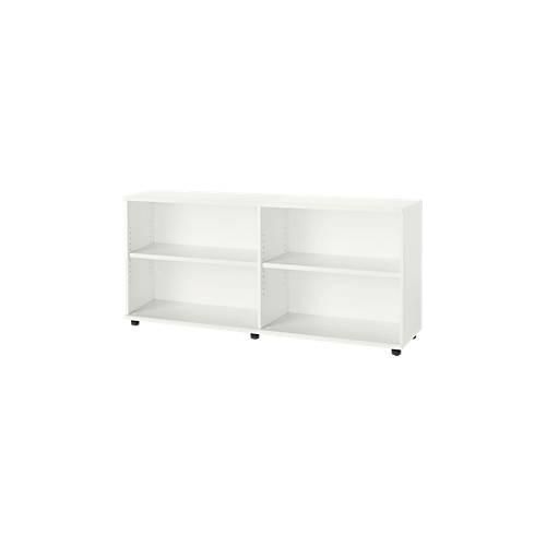 4251898812145 - Select Anstellregal aus Holz 2 Fachböden B 1600 mm x T 421 x H 750 mm weiß 4251898812145 - Select Anstellregal aus Holz 2 Fachböden B 1600 mm x T 421 x H 750 mm weiß