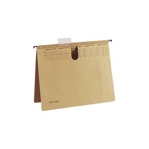 4002432331437 - LEITZ® ALPHA Hängehefter 1914 mit Schnellhefter-Mechanik für Formate bis Din A4 10 Stück
