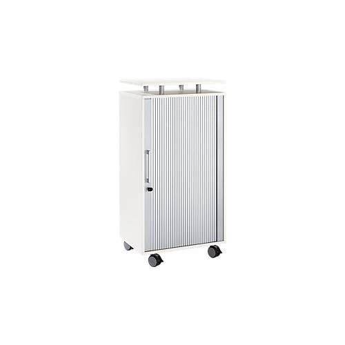4251898812534 - Select Hochcontainer mit Rollen abschließbar B 600 x T 420 x H 1178 mm weiß 4251898812534 - Select Hochcontainer mit Rollen abschließbar B 600 x T 420 x H 1178 mm weiß