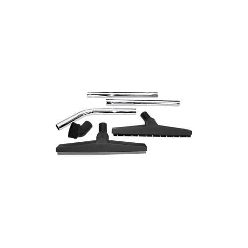 4250128200110 - Bodenreinigungsset nass trocken bestehend aus 1 Handrohr mehrteilig Durchm 40 mm je 1 Nass- Trockensaugdüse 1 Rundpinselbürste