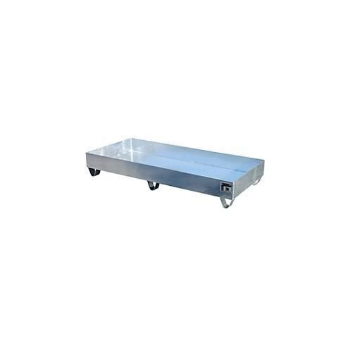 4052462022768 - Stahl-Auffangwanne ohne Gitterrost 1800 x 800 mm verzinkt